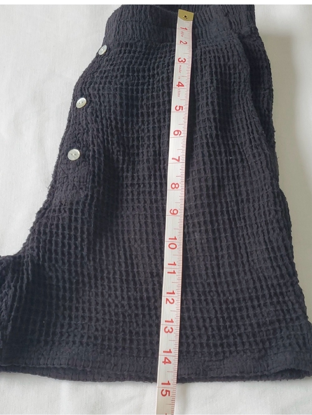 Donni Waffle half zip pullover and Shorts - Picture 5 of 9